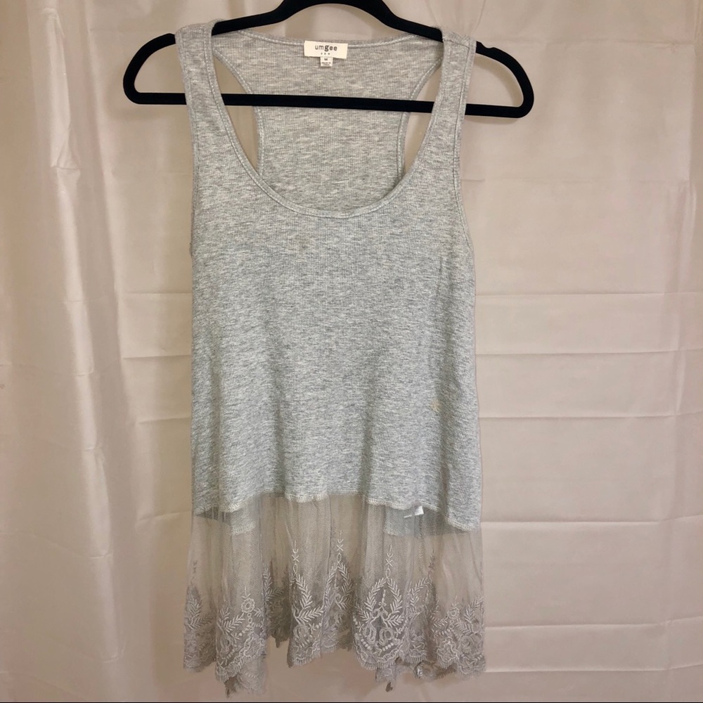 Grey tank